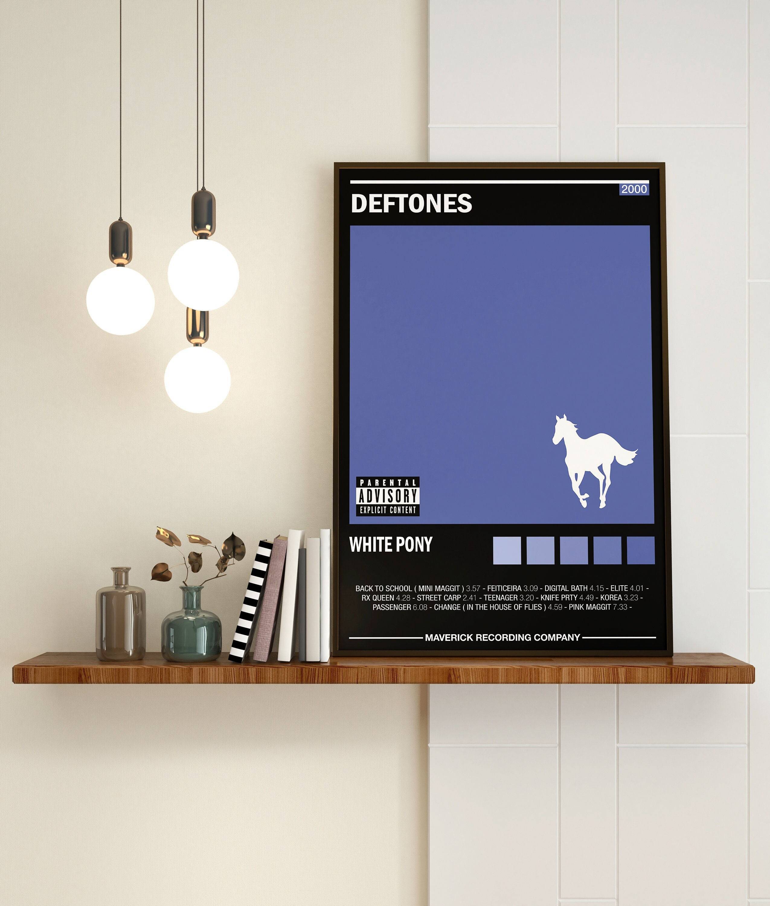 Deftone White Pony Album Poster Meaningful Gift For Family Gift For Boyfriend Valentine Gift Birthday Gift Holiday Gift