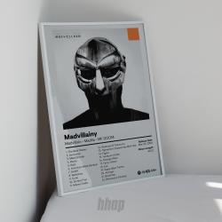 MF Dooom & Madlib - Madvillainy - Album Poster Meaningful Gift For Family Gift For Boyfriend Valentine Gift Birthday Gift Holiday Gift