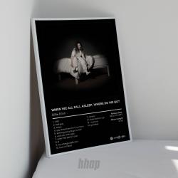Billie Eilish - When We All Fall Asleep Where Do We Go? Album Cover Poster Meaningful Gift For Family Gift For Boyfriend Valentine Gift Birthday Gift Holiday Gift