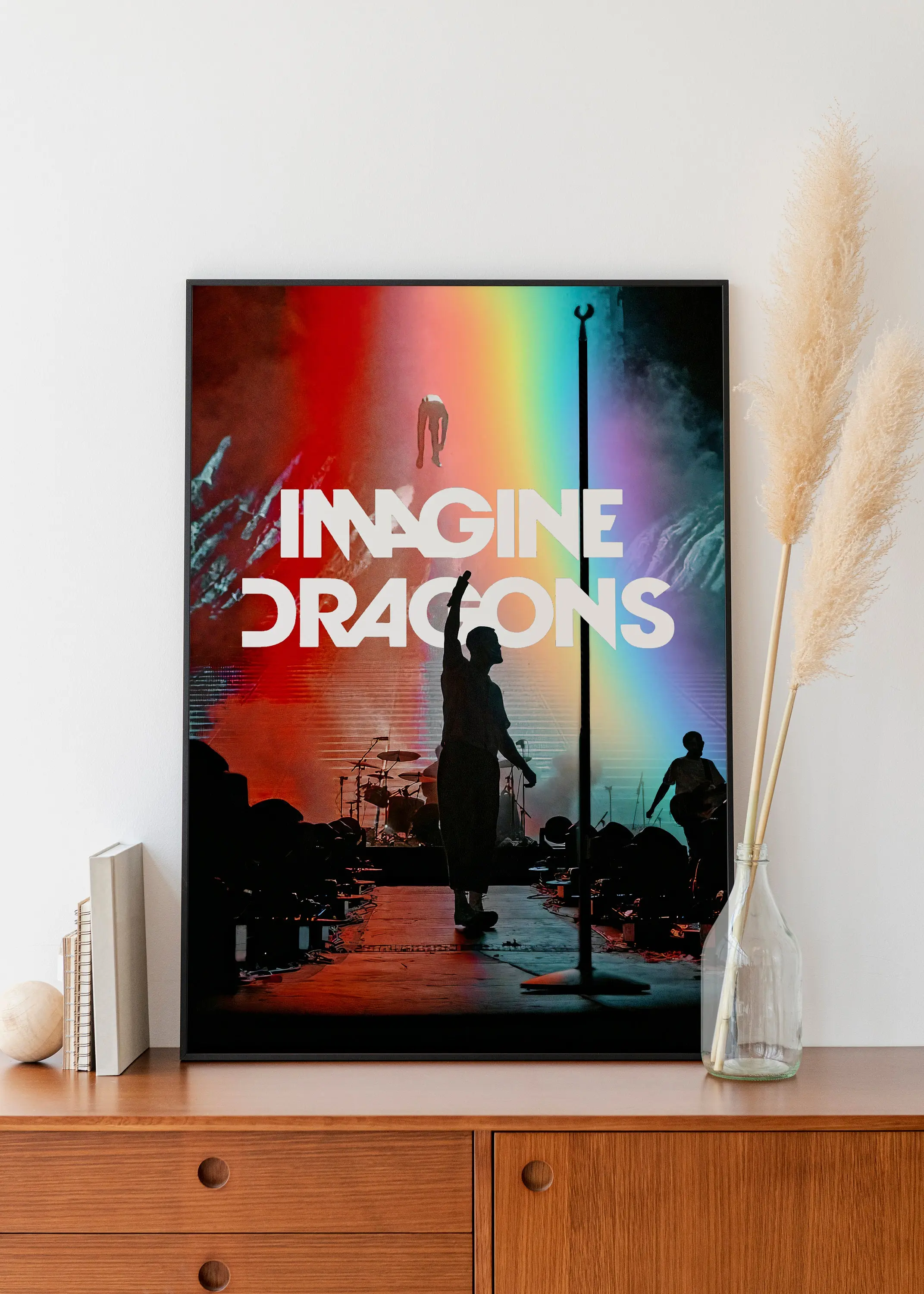 Imagine Dragons Poster - Wall Decor - Design Print Meaningful Gift For Family Gift For Boyfriend Valentine Gift Birthday Gift Holiday Gift