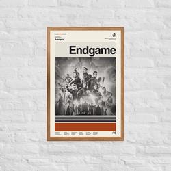 Endgame - Avengers - Marvel Poster Meaningful Gift For Family Gift For Boyfriend Valentine Gift Birthday Gift Holiday Gift