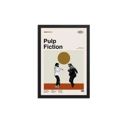 Pulp Fiction Movie Poster, Pulp Fiction Poster Meaningful Gift For Family Gift For Boyfriend Valentine Gift Birthday Gift Holiday Gift