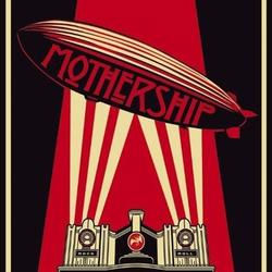 LED ZPELIN Mothership Vintage Music Poster Meaningful Gift For Family Gift For Boyfriend Valentine Gift Birthday Gift Holiday Gift