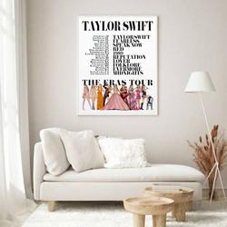 The Eras Tour Poster, Taylor Poster Meaningful Gift For Family Gift For Boyfriend Valentine Gift Birthday Gift Holiday Gift