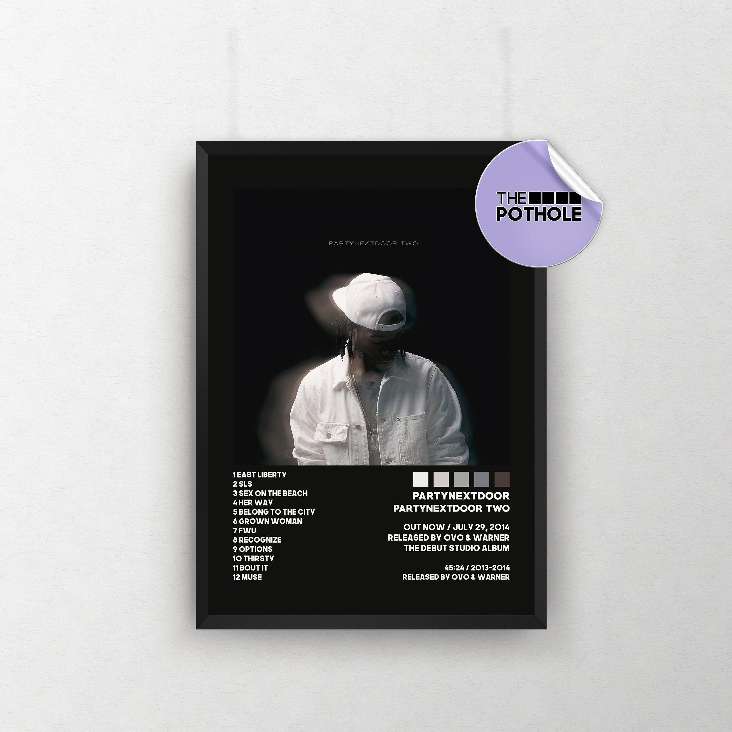 PartyNextDoor Posters / Party Next Door TWO Poster Meaningful Gift For Family Gift For Boyfriend Valentine Gift Birthday Gift Holiday Gift
