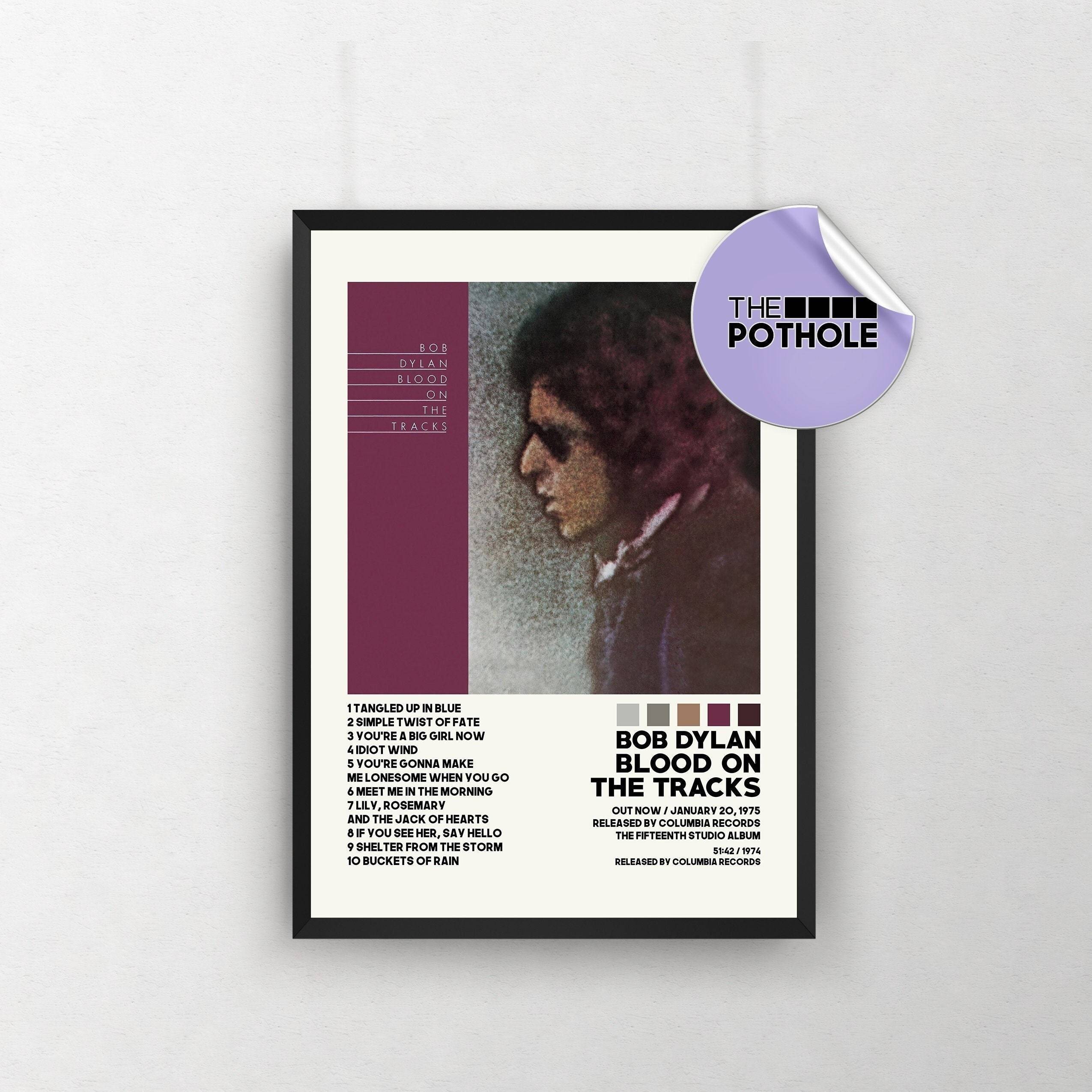Bob Dylan Posters / Blood On The Tracks Poster Meaningful Gift For Family Gift For Boyfriend Valentine Gift Birthday Gift Holiday Gift