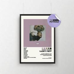 Ariana Posters / Thank U Next Poster Meaningful Gift For Family Gift For Boyfriend Valentine Gift Birthday Gift Holiday Gift