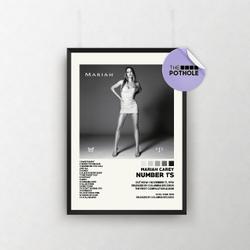 Mariah Carey Posters / Number 1s Poster Meaningful Gift For Family Gift For Boyfriend Valentine Gift Birthday Gift Holiday Gift