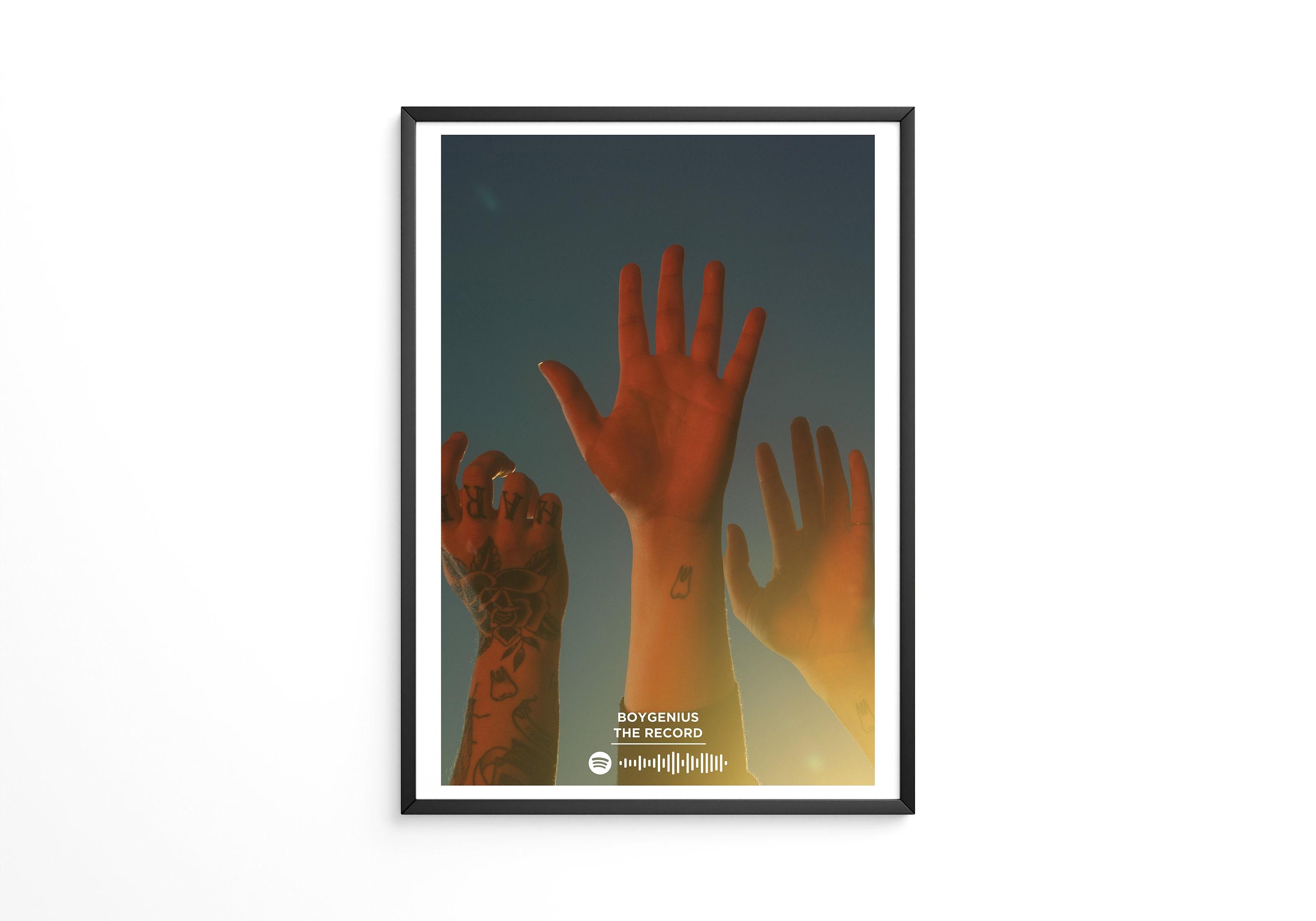 Boygenius - The Record Album Poster Meaningful Gift For Family Gift For Boyfriend Valentine Gift Birthday Gift Holiday Gift