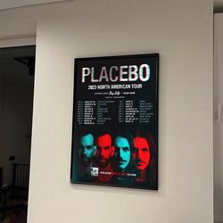 Placebo Unveil Rebooted 2023 North American Tour Poster Meaningful Gift For Family Gift For Boyfriend Valentine Gift Birthday Gift Holiday Gift