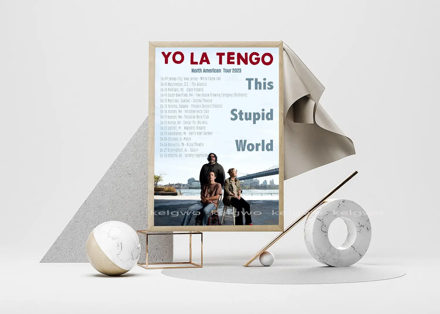 Yo La Tengo Announce June 2023 North American Tour Dates Poster Meaningful Gift For Family Gift For Boyfriend Valentine Gift Birthday Gift Holiday Gift