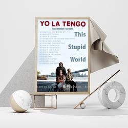 Yo La Tengo Announce June 2023 North American Tour Dates Poster Meaningful Gift For Family Gift For Boyfriend Valentine Gift Birthday Gift Holiday Gift