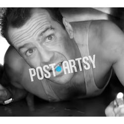 Die Hard Movie Poster, John McClane Print, Funny Home Art, Movie Scene Meaningful Gift For Family Gift For Boyfriend Valentine Gift Birthday Gift Holiday Gift