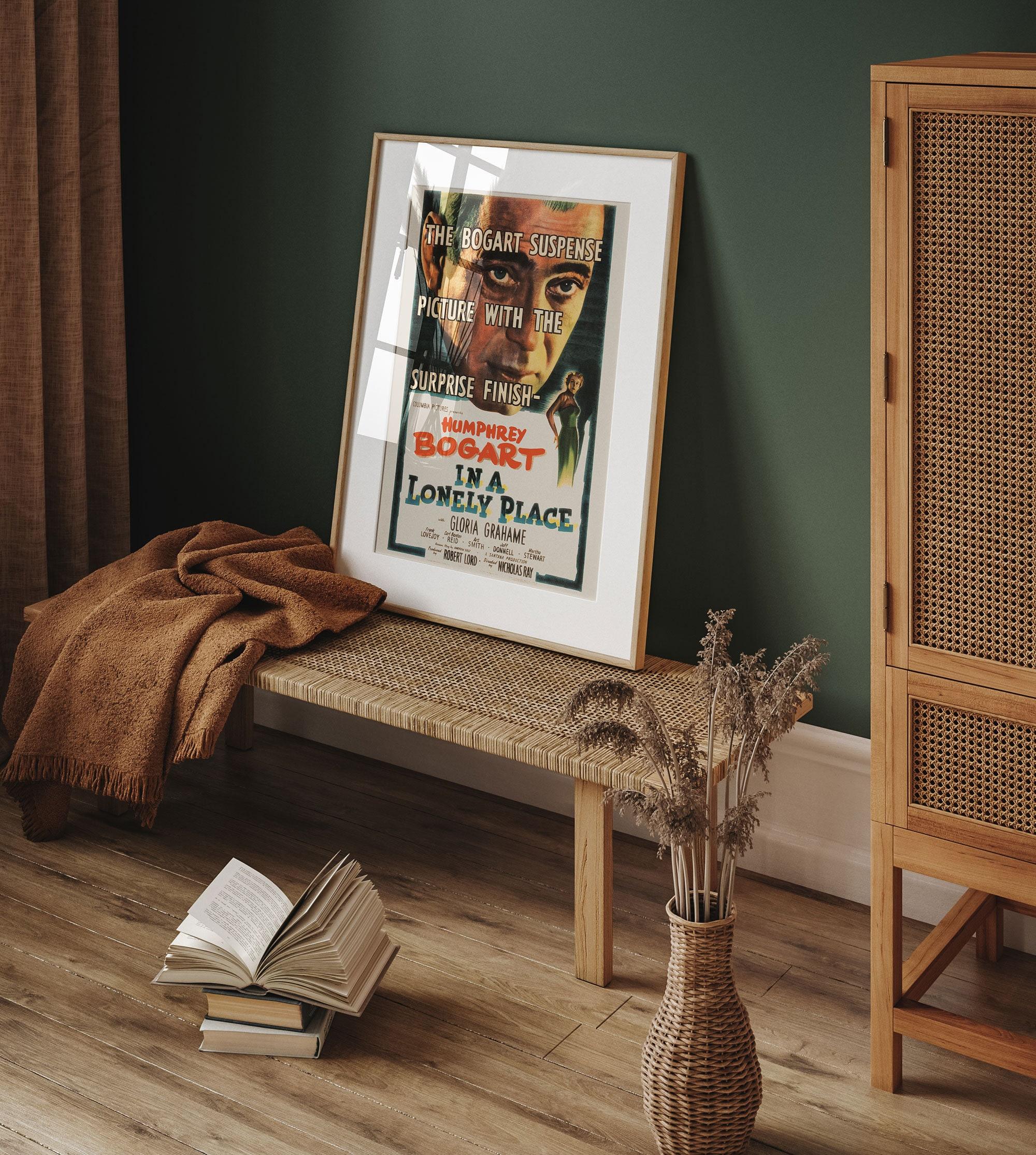 CLASSIC MOVIE POSTER - In a Lonely Place Movie Poster Meaningful Gift For Family Gift For Boyfriend Valentine Gift Birthday Gift Holiday Gift