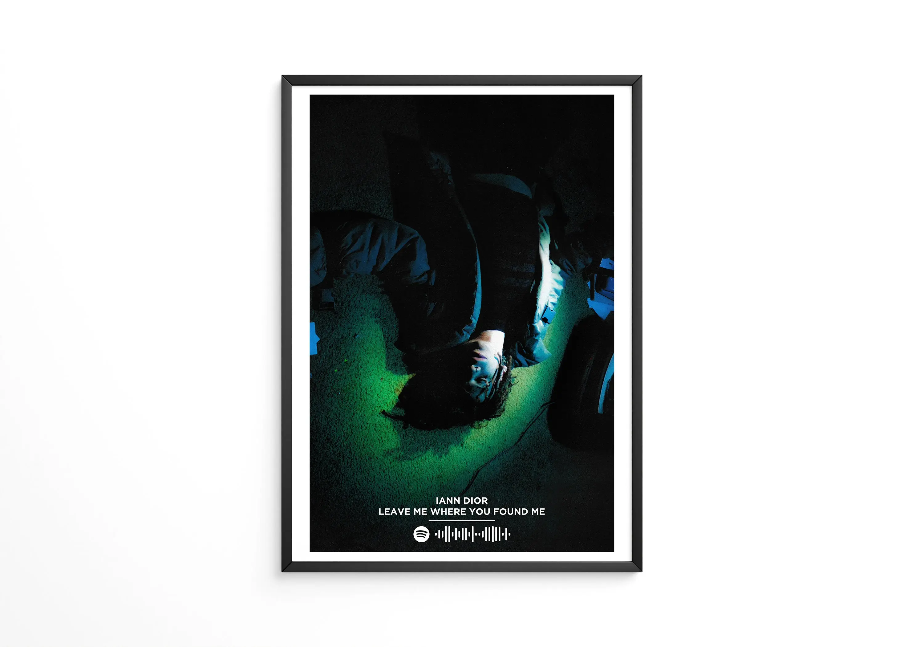 Iann Dior - Leave Me Where You Found Me Album Poster Meaningful Gift For Family Gift For Boyfriend Valentine Gift Birthday Gift Holiday Gift