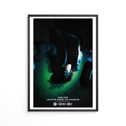 Iann Dior - Leave Me Where You Found Me Album Poster Meaningful Gift For Family Gift For Boyfriend Valentine Gift Birthday Gift Holiday Gift