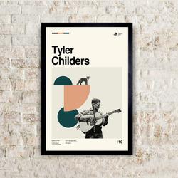 TYLER CHILDERS retro Poster - Music Album Poster Meaningful Gift For Family Gift For Boyfriend Valentine Gift Birthday Gift Holiday Gift