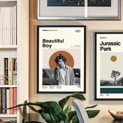 Beautiful Boy Poster - Beautiful Boy Retro Modern Poster Meaningful Gift For Family Gift For Boyfriend Valentine Gift Birthday Gift Holiday Gift