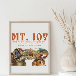 MT.Joy Tour 2023 Poster Meaningful Gift For Family Gift For Boyfriend Valentine Gift Birthday Gift Holiday Gift
