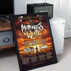 Motionless In White 2023 Tour Poster Meaningful Gift For Family Gift For Boyfriend Valentine Gift Birthday Gift Holiday Gift