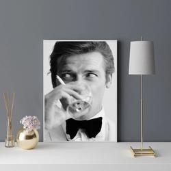 Roger Moore Movie James Bond Movie Poster Meaningful Gift For Family Gift For Boyfriend Valentine Gift Birthday Gift Holiday Gift