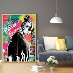 Billie Eilish Colorful Posters Meaningful Gift For Family Gift For Boyfriend Valentine Gift Birthday Gift Holiday Gift