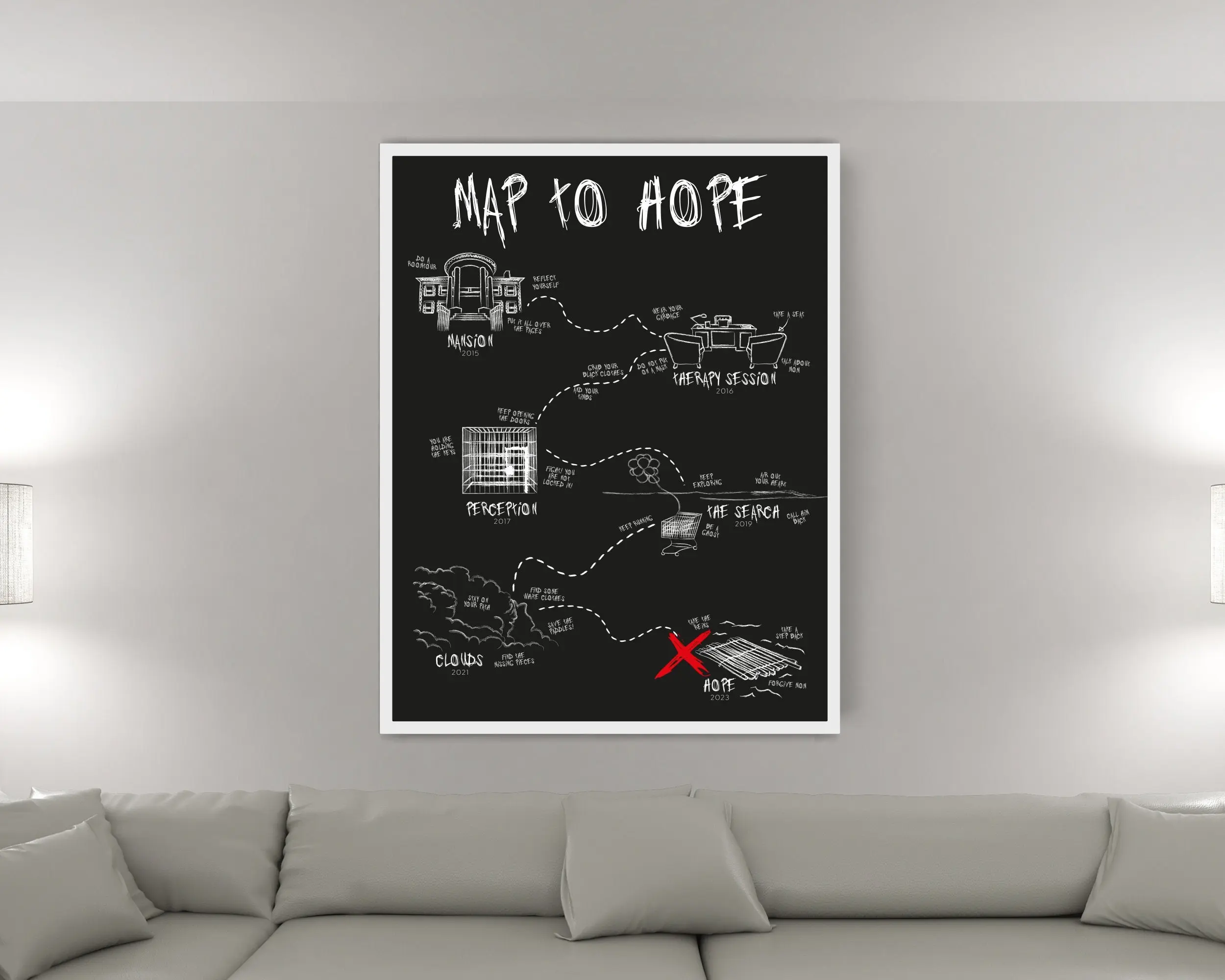 NF Hope Tour Poster 2023 Meaningful Gift For Family Gift For Boyfriend Valentine Gift Birthday Gift Holiday Gift