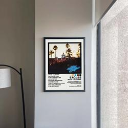 Hotel California Eagles Album Cover Poster Meaningful Gift For Family Gift For Boyfriend Valentine Gift Birthday Gift Holiday Gift