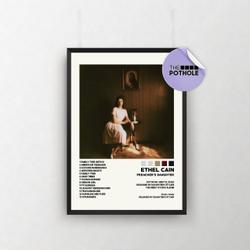 Ethel Cain Posters / Preacher's Daughter Poster Meaningful Gift For Family Gift For Boyfriend Valentine Gift Birthday Gift Holiday Gift