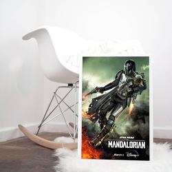 The Mandalorian TV Series Movie Poster Meaningful Gift For Family Gift For Boyfriend Valentine Gift Birthday Gift Holiday Gift