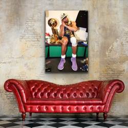 Steph Curry Iconic Finals MVP Poster Meaningful Gift For Family Gift For Boyfriend Valentine Gift Birthday Gift Holiday Gift