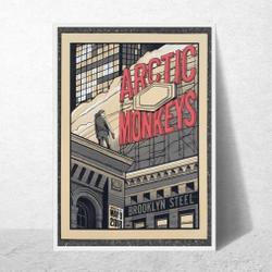 ARCTIC MONKEYS Band Poster Meaningful Gift For Family Gift For Boyfriend Valentine Gift Birthday Gift Holiday Gift