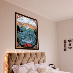 The Legend Of Zelda- A Link To The Past Poster Meaningful Gift For Family Gift For Boyfriend Valentine Gift Birthday Gift Holiday Gift