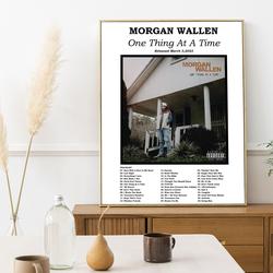 Wallen Western Poster, One Thing At A Time Album Poster Meaningful Gift For Family Gift For Boyfriend Valentine Gift Birthday Gift Holiday Gift
