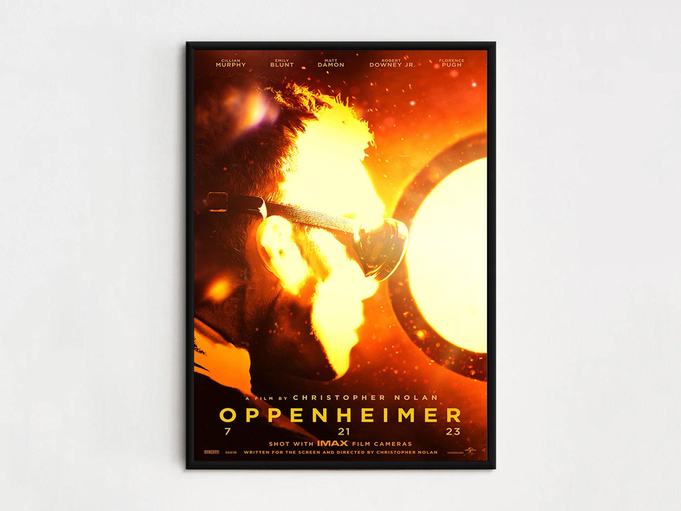 Oppenheimer (2023) Movie Film POSTER (Cillian Murphy, Emily Blunt) Meaningful Gift For Family Gift For Boyfriend Valentine Gift Birthday Gift Holiday Gift
