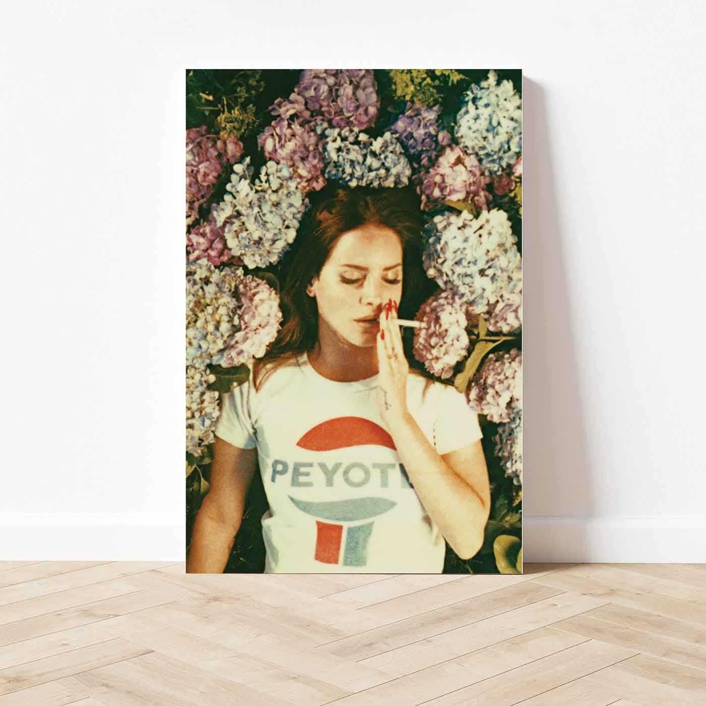 Vintage Lana Del Rey Poster Meaningful Gift For Family Gift For Boyfriend Valentine Gift Birthday Gift Holiday Gift