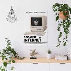 Childish Gambino Because The Internet Poster Meaningful Gift For Family Gift For Boyfriend Valentine Gift Birthday Gift Holiday Gift