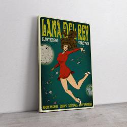 Lana Del Rey World Tour Poster Meaningful Gift For Family Gift For Boyfriend Valentine Gift Birthday Gift Holiday Gift