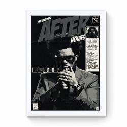 The Weekend "After Hours" Album B&W Tour Poster Meaningful Gift For Family Gift For Boyfriend Valentine Gift Birthday Gift Holiday Gift