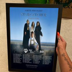 Greta Van Fleet Starcatcher World Tour Poster, Gift Poster Meaningful Gift For Family Gift For Boyfriend Valentine Gift Birthday Gift Holiday Gift