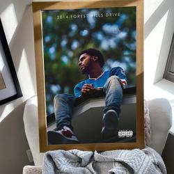 2014 Forest Hills Drive - J. Cole Poster Meaningful Gift For Family Gift For Boyfriend Valentine Gift Birthday Gift Holiday Gift
