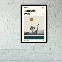 Jurassic Park Movie Poster - Retro Movie Poster Meaningful Gift For Family Gift For Boyfriend Valentine Gift Birthday Gift Holiday Gift