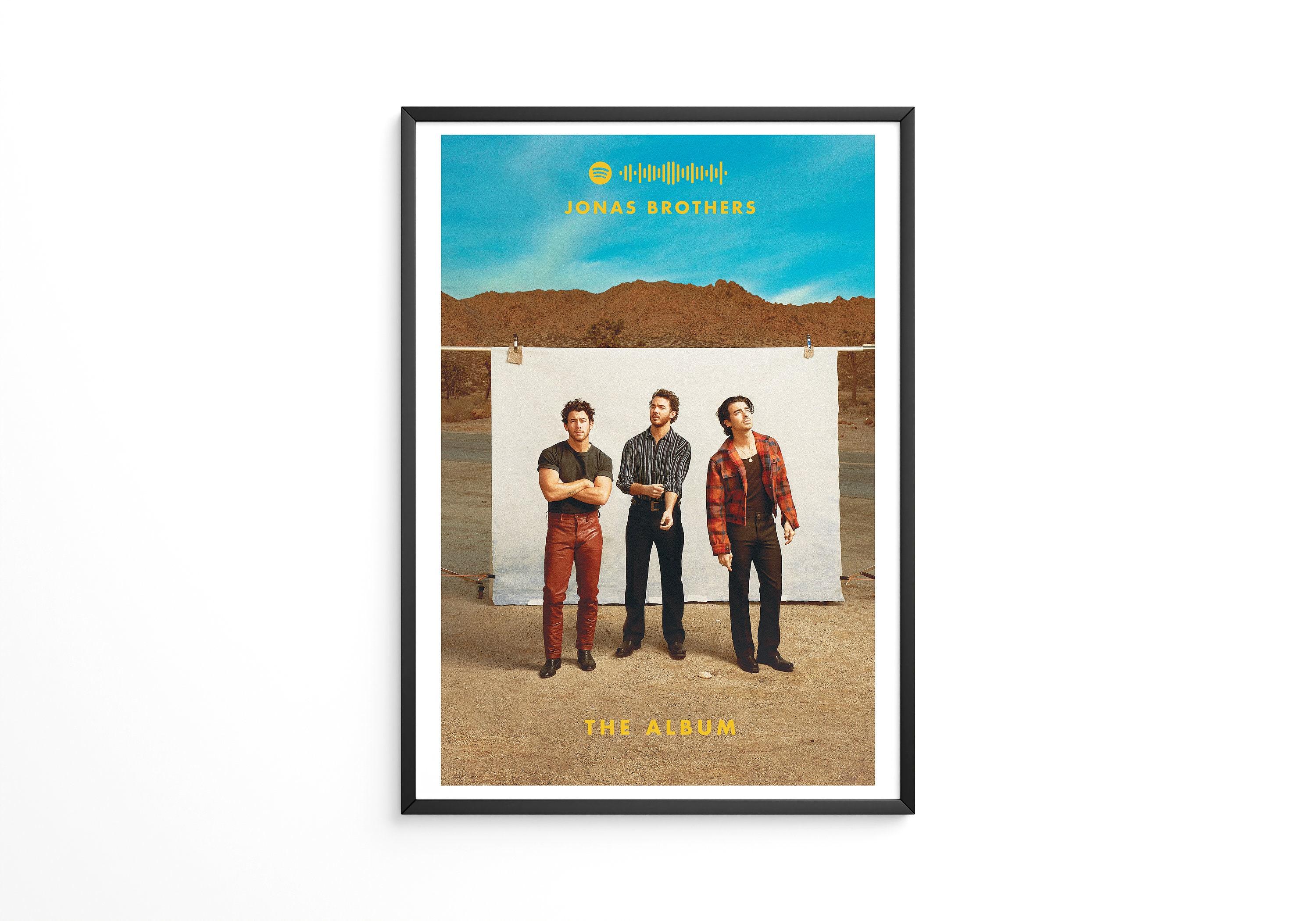Jonas Brothers - The Album Album Poster / Album Cover Poster / Music Gift / Music Wall Art / Room Decor / Jonas Brothers Merch Meaningful Gift For Family Gift For Boyfriend Valentine Gift Birthday Gift Holiday Gift