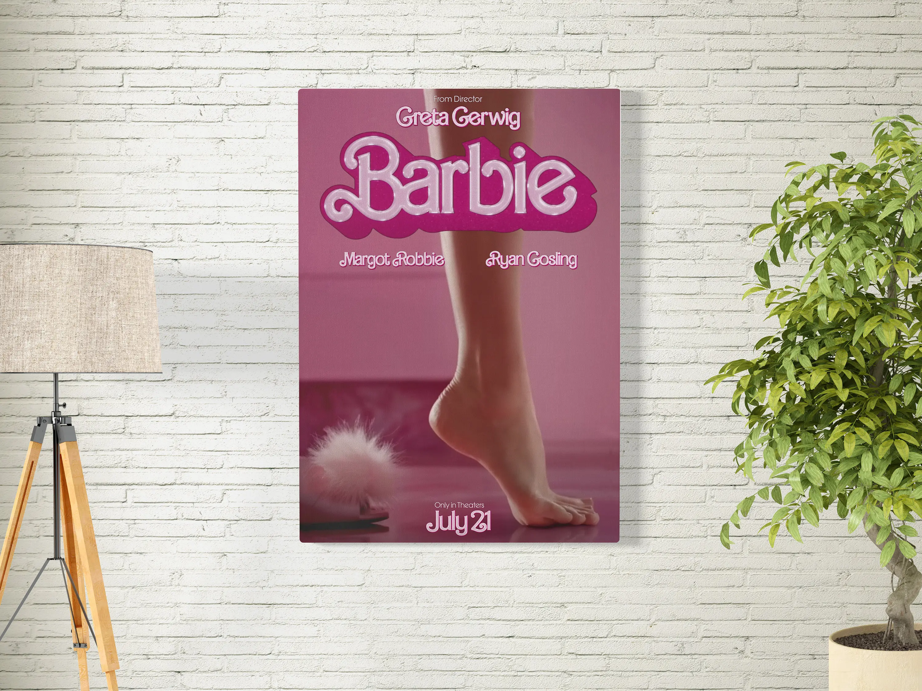 Barbie Movie poster Meaningful Gift For Family Gift For Boyfriend Valentine Gift Birthday Gift Holiday Gift