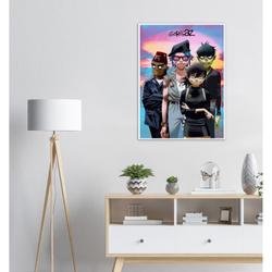 Gorillaz Posters , Cover Poster Meaningful Gift For Family Gift For Boyfriend Valentine Gift Birthday Gift Holiday Gift