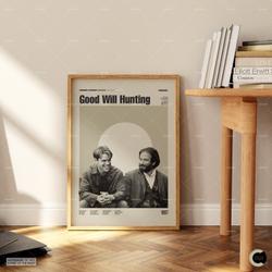 Good Will Hunting, Robin Williams, Matt Damon Meaningful Gift For Family Gift For Boyfriend Valentine Gift Birthday Gift Holiday Gift