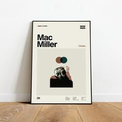 macmiller - Circles Album Poster Meaningful Gift For Family Gift For Boyfriend Valentine Gift Birthday Gift Holiday Gift