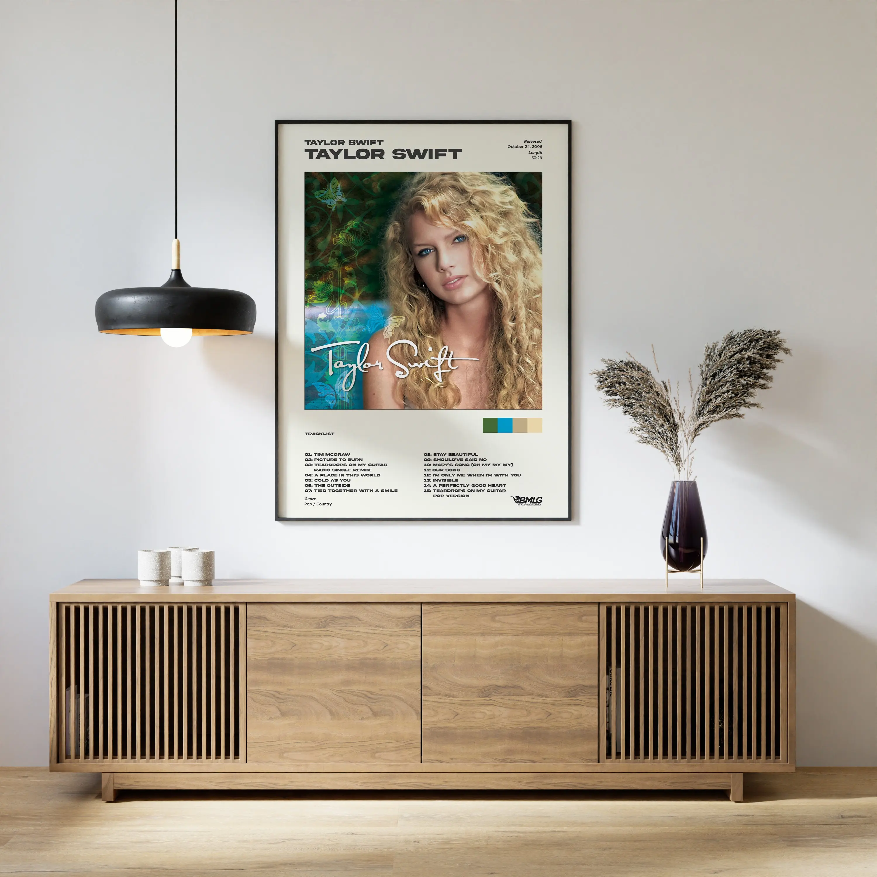 Taylor Self-Titled Album Poster Meaningful Gift For Family Gift For Boyfriend Valentine Gift Birthday Gift Holiday Gift