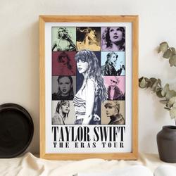 The Eras Tour Poster, Tour 2023 Wall Decor, Taylor taylor version Print Meaningful Gift For Family Gift For Boyfriend Valentine Gift Birthday Gift Holiday Gift