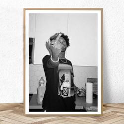 Brent Faiyaz Music Poster Meaningful Gift For Family Gift For Boyfriend Valentine Gift Birthday Gift Holiday Gift